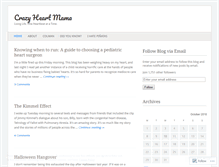 Tablet Screenshot of crazyheartmama.com